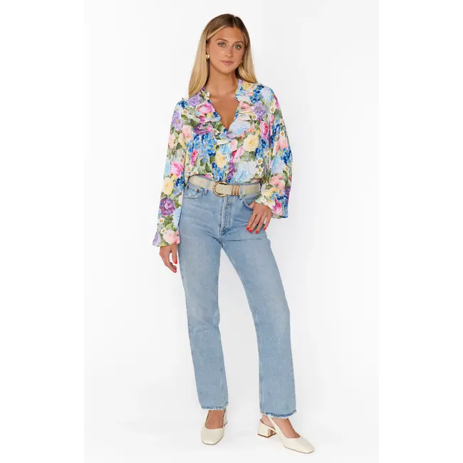 Show Me Your Mumu Suki Ruffle Top
