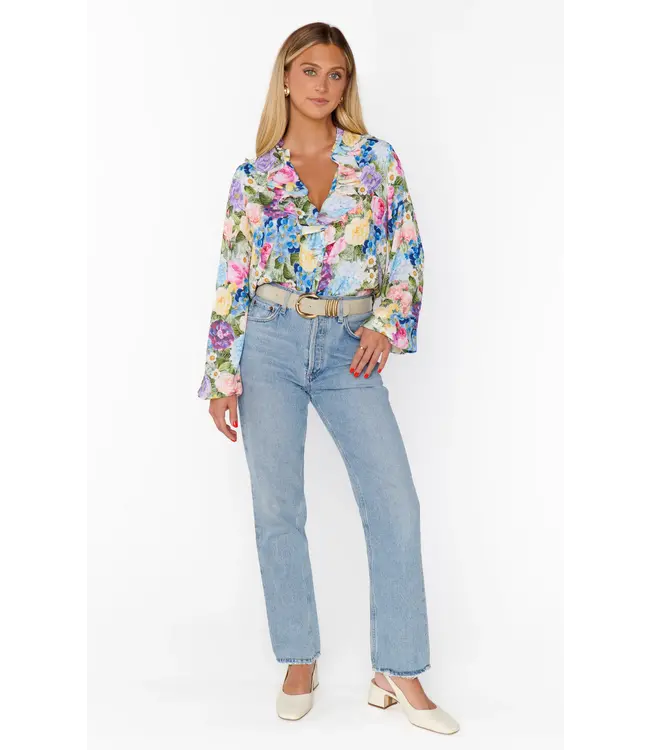 Show Me Your Mumu Suki Ruffle Top
