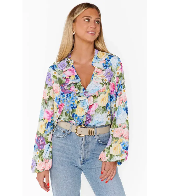 Show Me Your Mumu Suki Ruffle Top