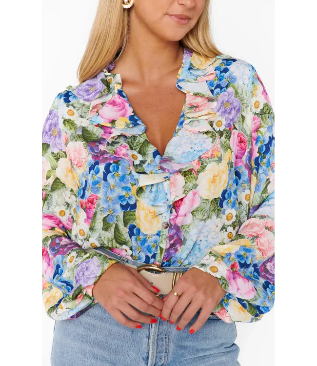 Show Me Your Mumu Suki Ruffle Top