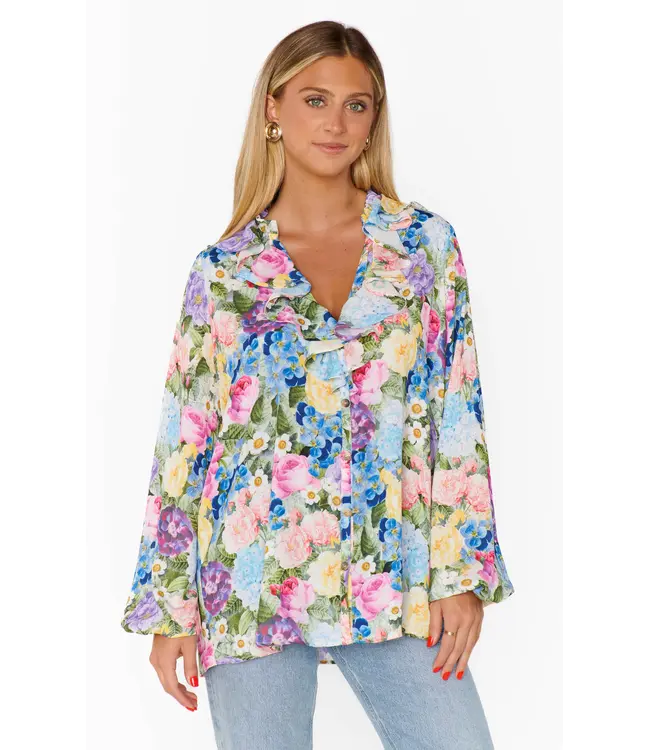 Show Me Your Mumu Suki Ruffle Top