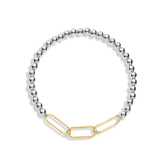 Tatiana M Paperclip Bracelet