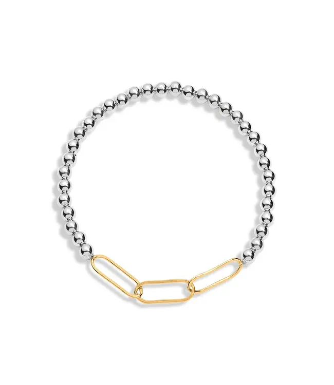 Tatiana M Paperclip Bracelet
