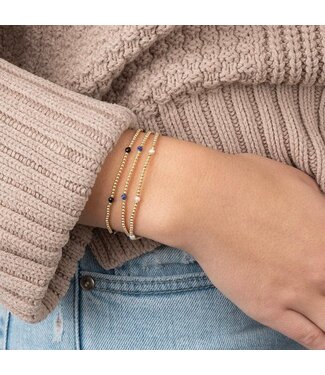 Tatiana M Nina Gold & Gem Bracelet