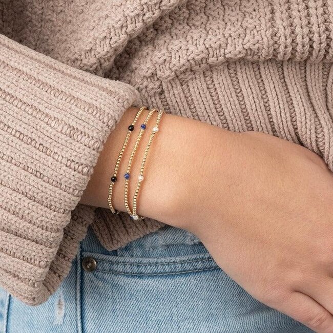 Tatiana M Nina Gold & Gem Bracelet