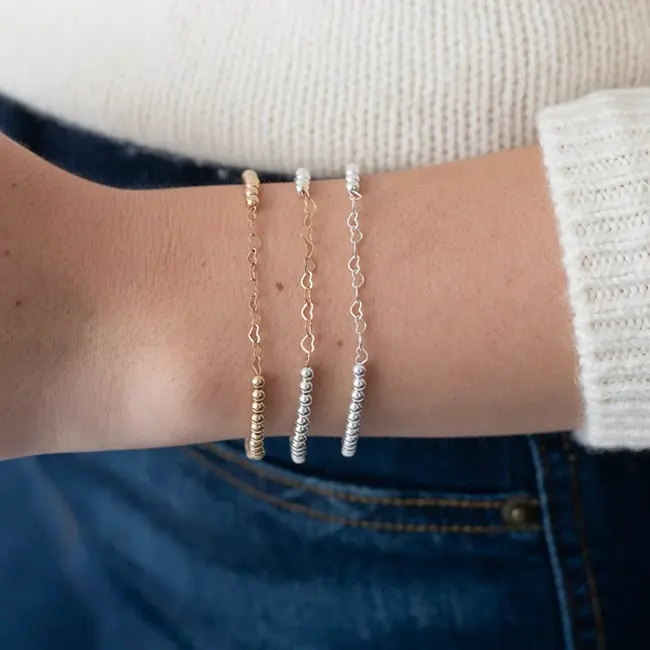Tatiana M Lucy Heart Bracelet