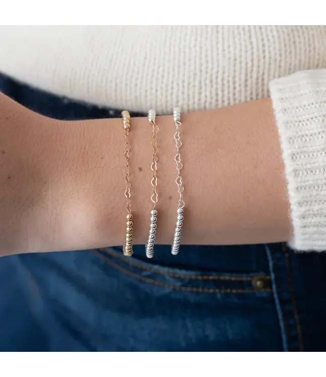 Tatiana M Lucy Heart Bracelet