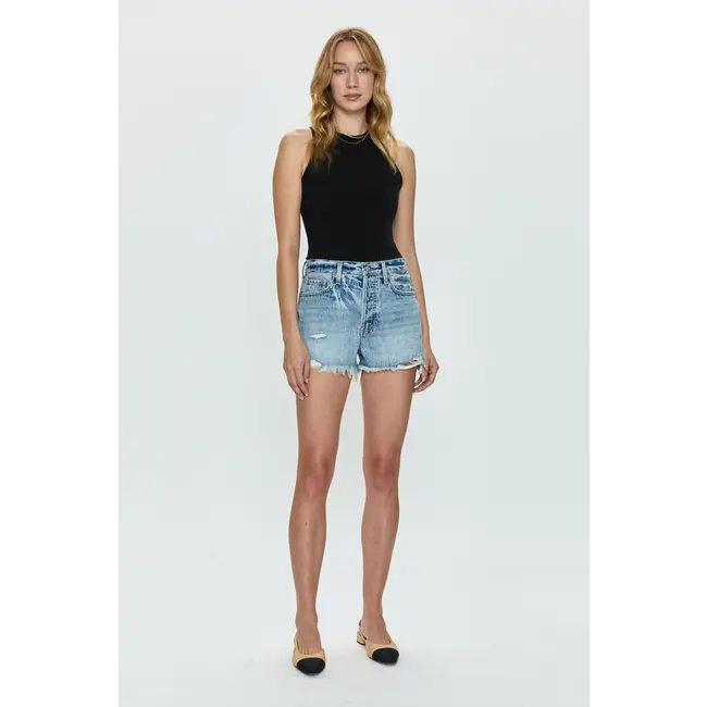 Pistola Nova High Rise Cut Off Short