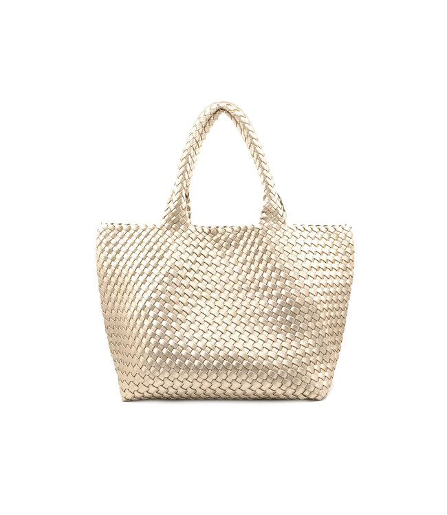 Everyday Woven Tote with Pouch
