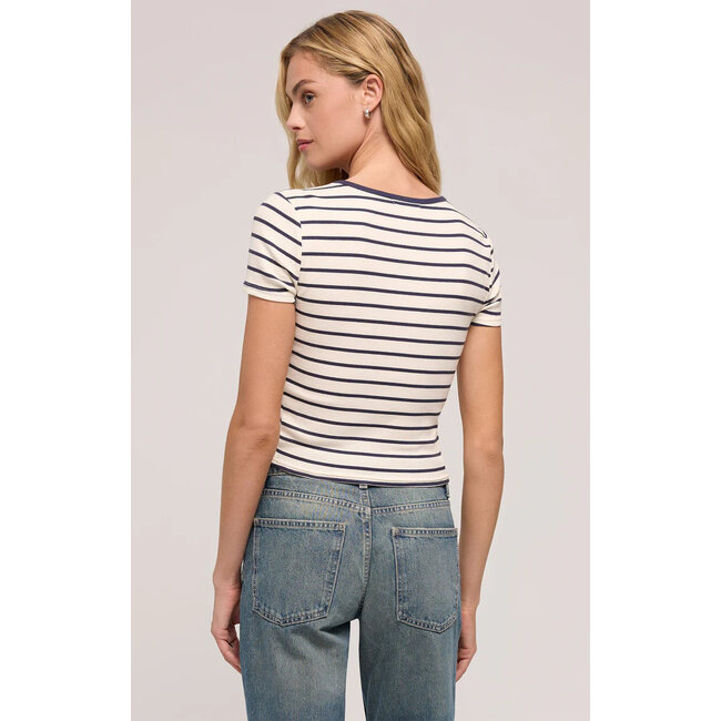 Z Supply Saxton Striped Tee