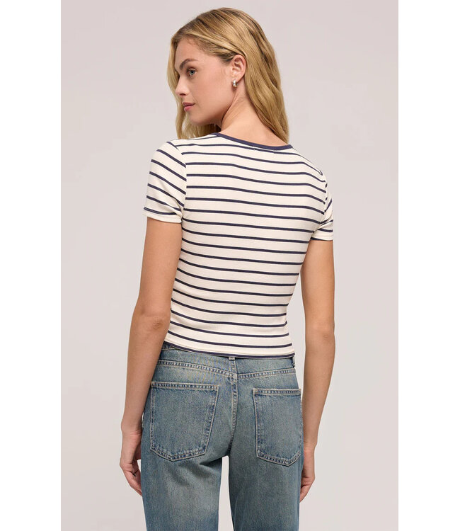 Z Supply Saxton Striped Tee