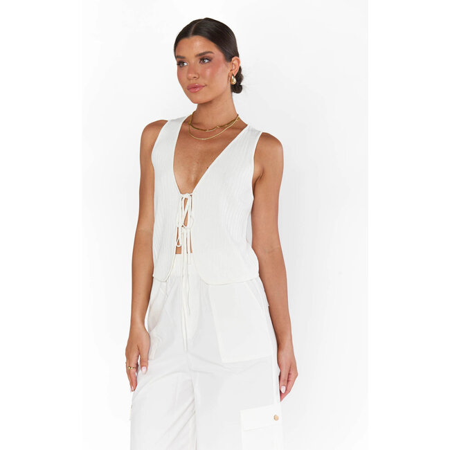 Show Me Your Mumu Time Out Tie Top