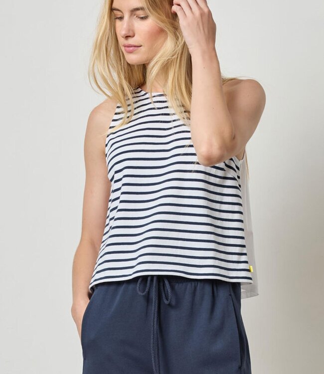 Lilla P Mixed Media Tank