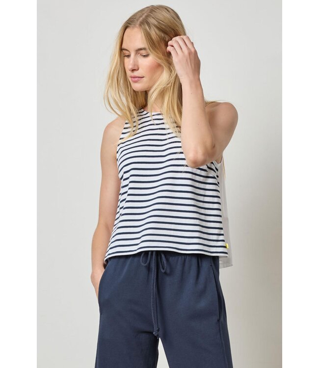 Lilla P Mixed Media Tank