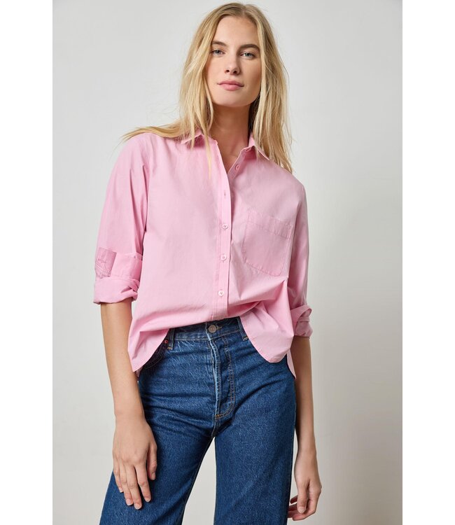 Lilla P Poplin Button Down