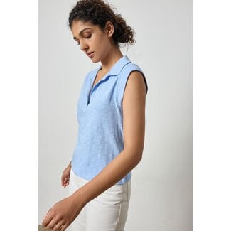 Lilla P Cap Sleeve Polo