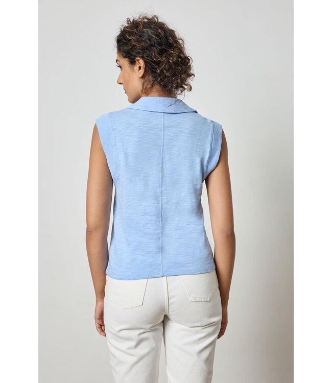 Lilla P Cap Sleeve Polo