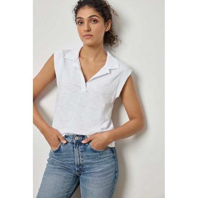 Lilla P Cap Sleeve Polo