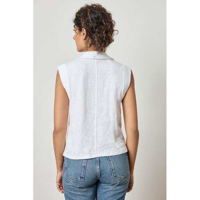 Lilla P Cap Sleeve Polo