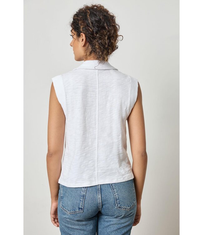 Lilla P Cap Sleeve Polo