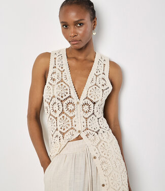 Crochet Circles Cover-Up Cardi