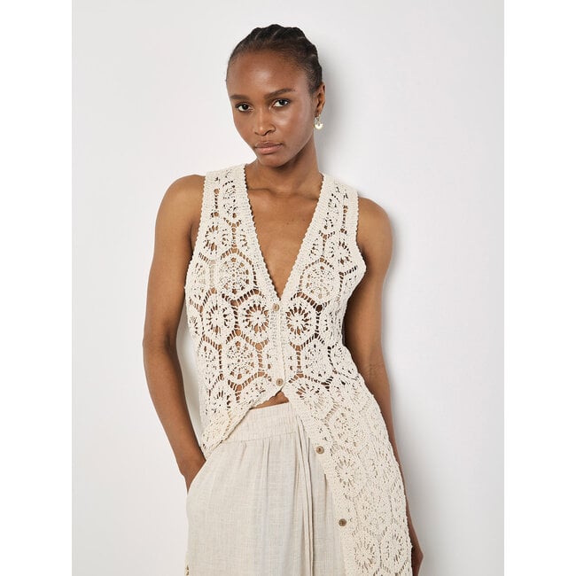 Crochet Circles Cover-Up Cardi