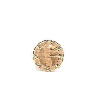 Stretch Belt w/ Gold Buckle