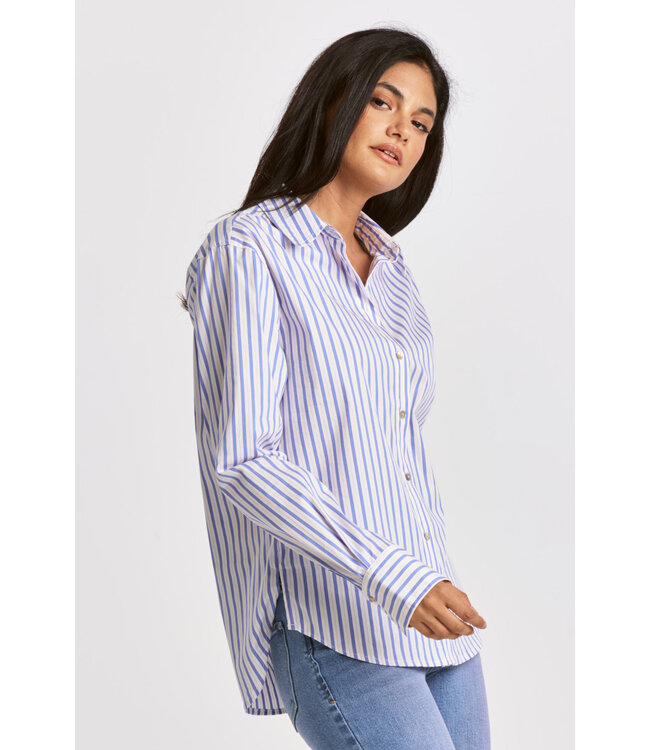 Dear John Gaia Stripe Blouse