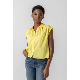 Lilla P Short Sleeve Button Down