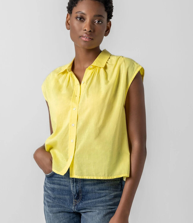 Lilla P Short Sleeve Button Down