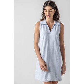 Lilla P Sleeveless Collared Dress