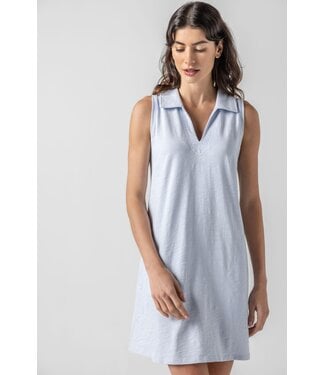 Lilla P Sleeveless Collared Dress