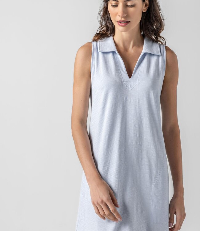 Lilla P Sleeveless Collared Dress