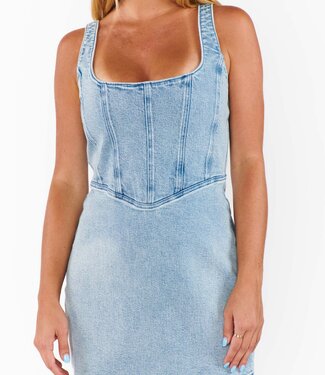 Show Me Your Mumu Corset Mini Dress