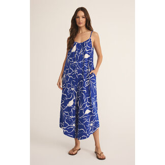Z Supply Cala Floral Flared Jumpsuit