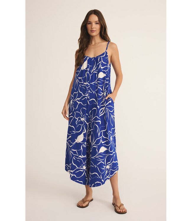 Z Supply Cala Floral Flared Jumpsuit