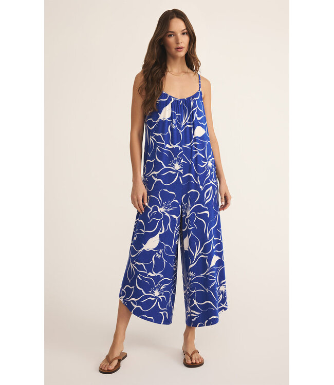Z Supply Cala Floral Flared Jumpsuit
