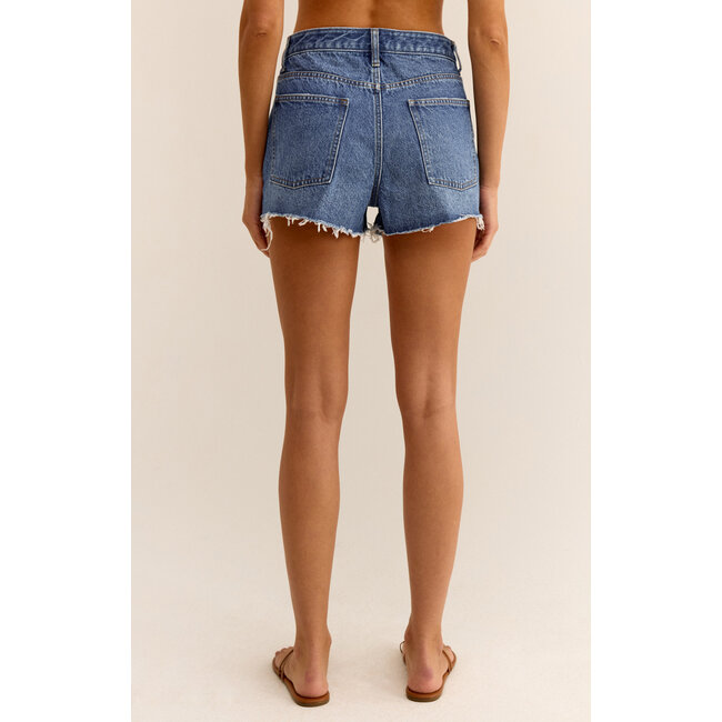 Z Supply Classic Hi-Rise Denim Short