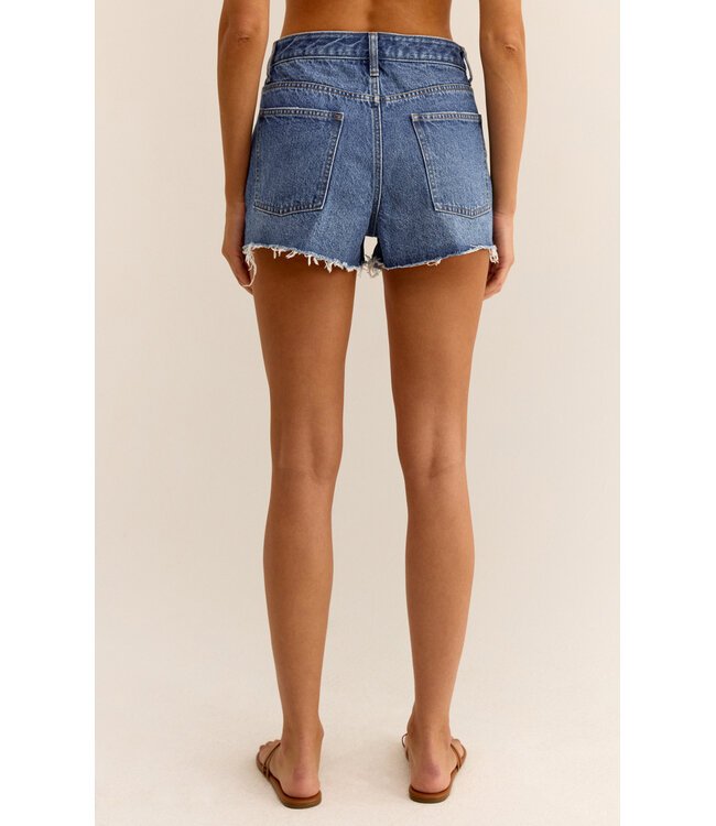 Z Supply Classic Hi-Rise Denim Short