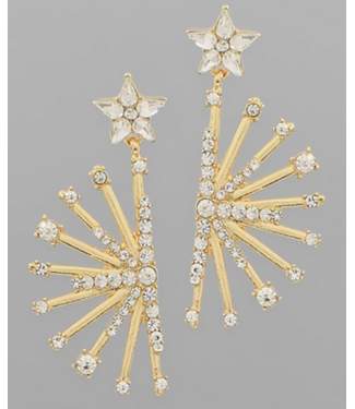 Starburst Star Earrings