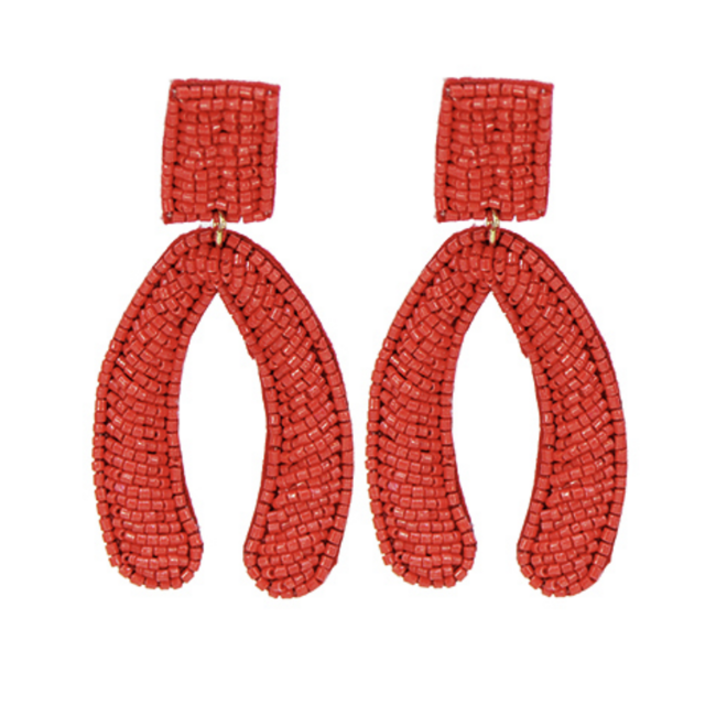 Mary Beaded Earring
