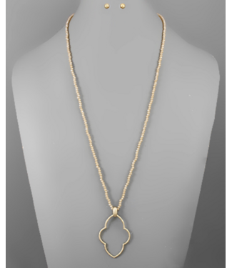 Arabesque Bead Necklace