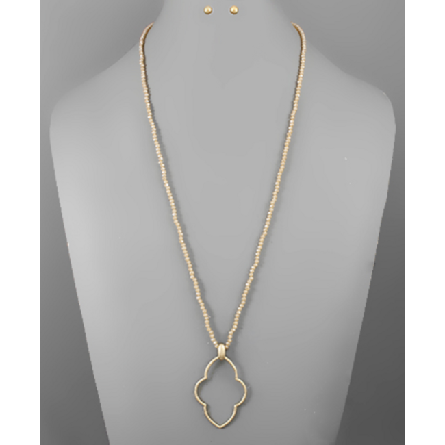 Arabesque Bead Necklace