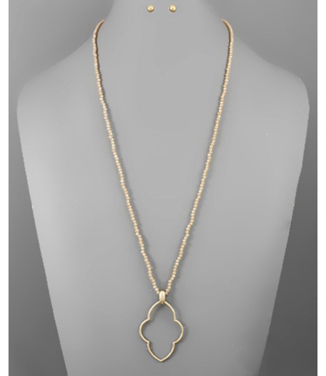 Arabesque Bead Necklace