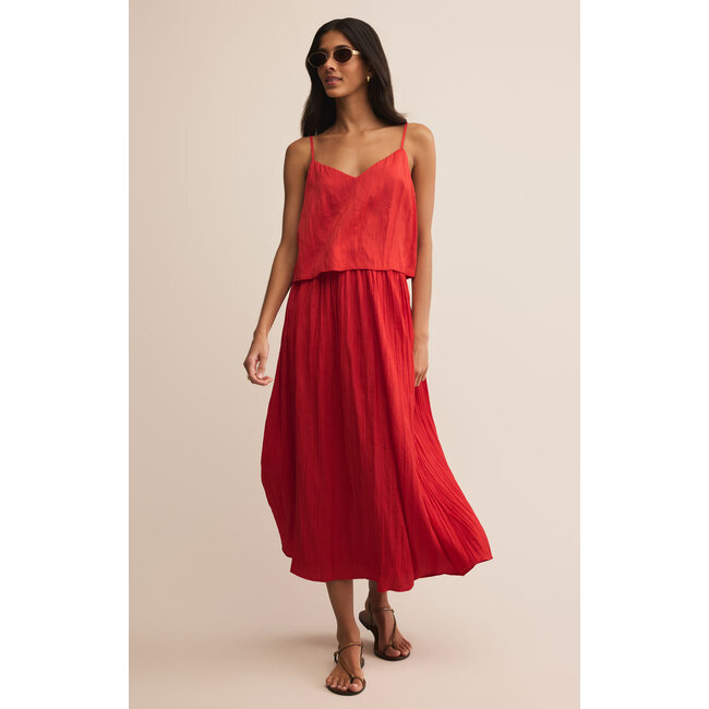 Z Supply Nicoline Crinkle Midi Skirt