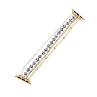 Ceramic & Pearl Watch Band