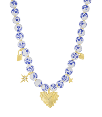 Tea Time Charm Necklace