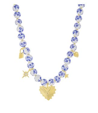 Tea Time Charm Necklace