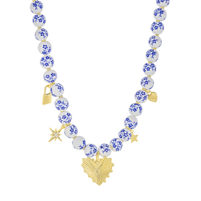 Tea Time Charm Necklace