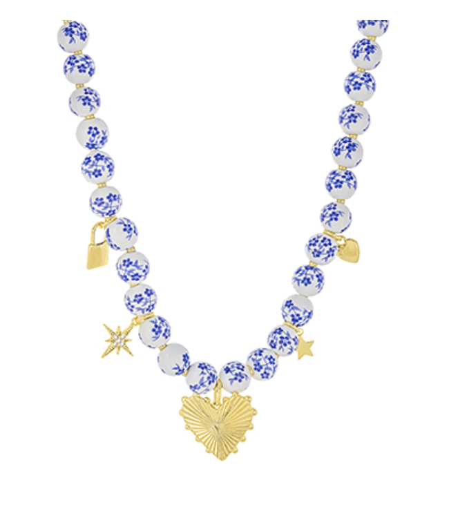 Tea Time Charm Necklace